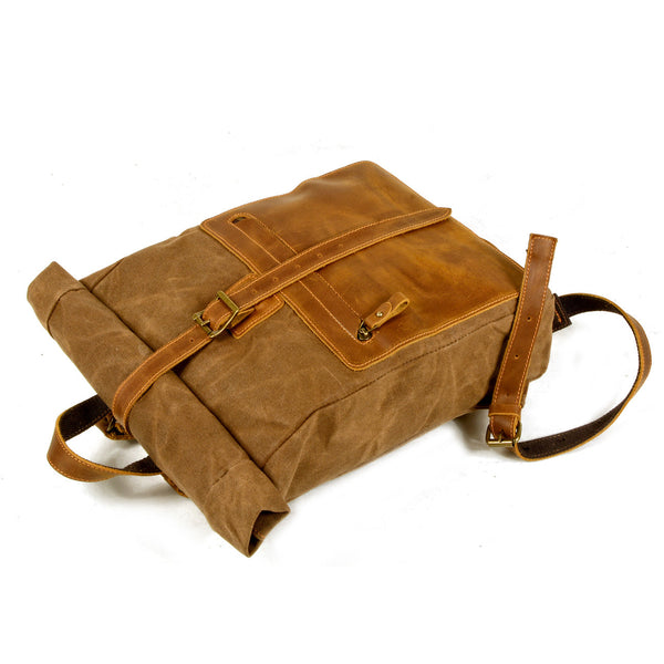 Waxed Canvas Rucksack | 