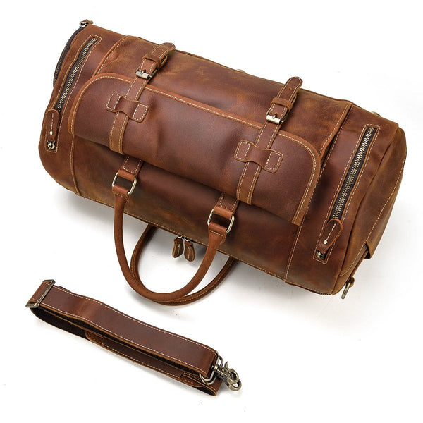 Men's Leather Weekend Bag |