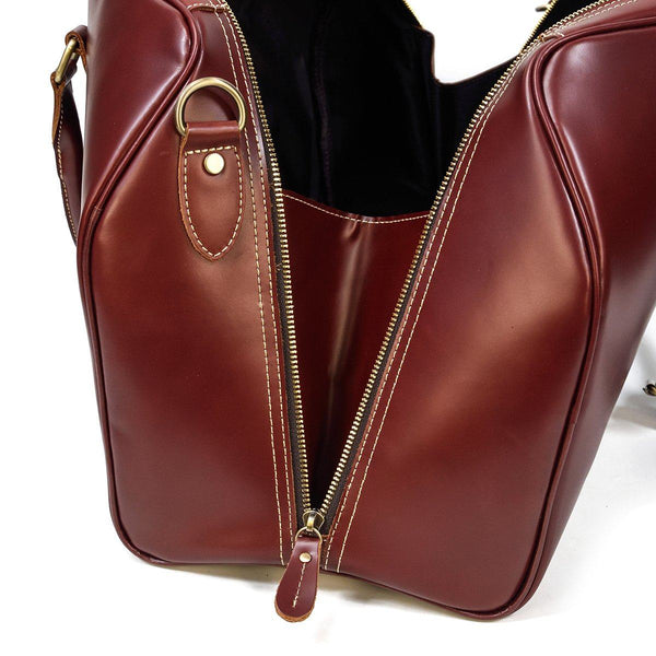 Leather Weekender Bag |