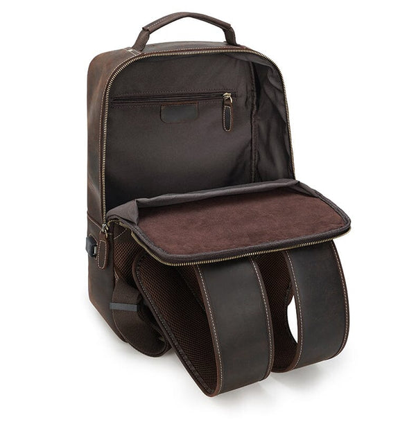 Crazy Horse Leather Backpack | 