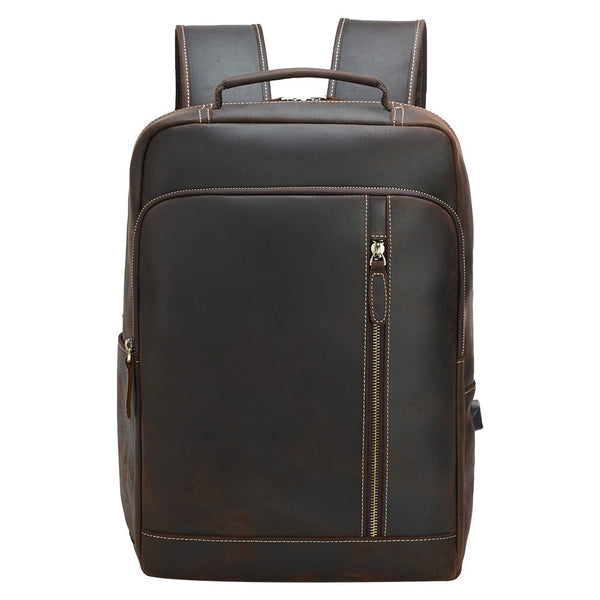 Crazy Horse Leather Backpack | 