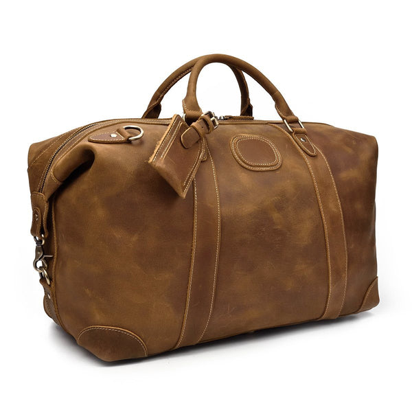 Leather Holdall Bag |