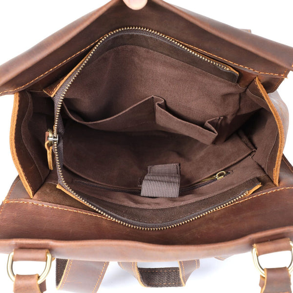 Full Grain Leather Backpack | KAPLAN