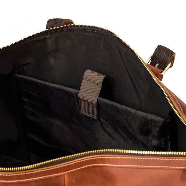 Leather Travel Bag |