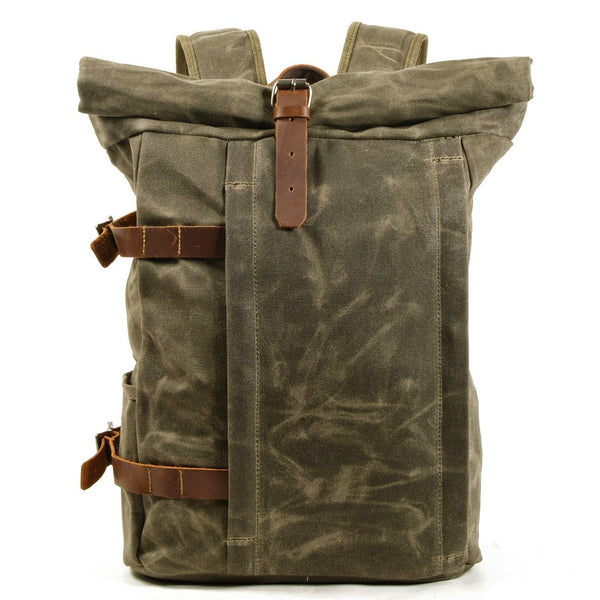 Canvas Motorcycle Backpack |