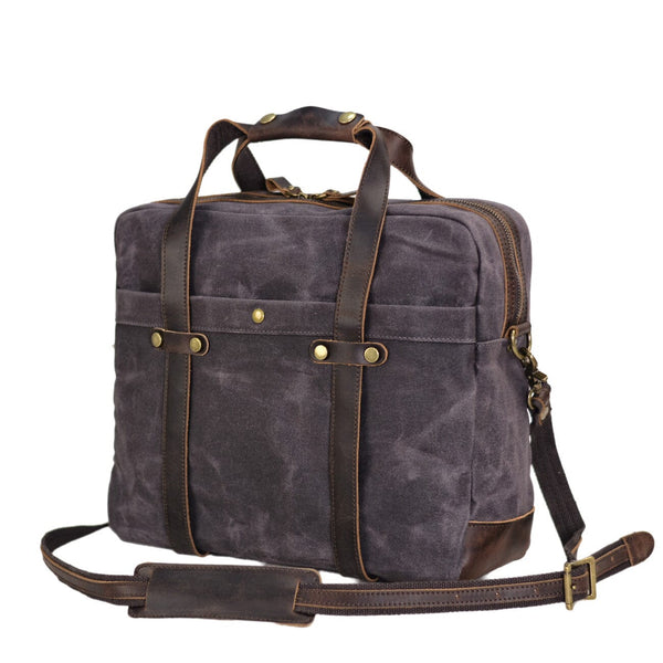 Waxed Canvas Briefcase |