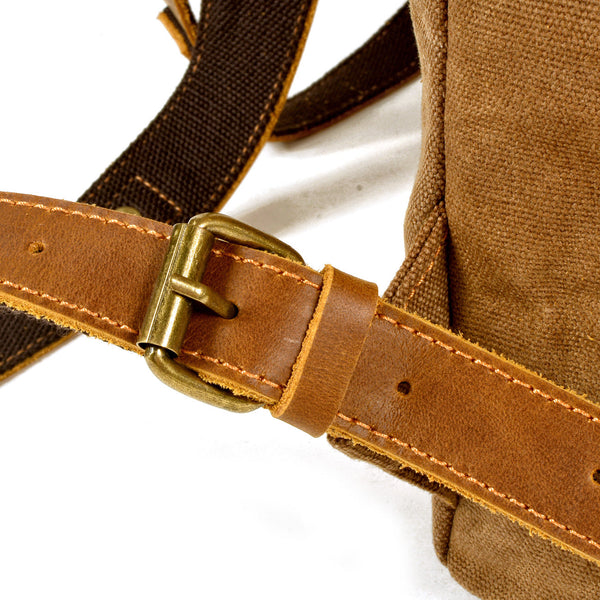 Waxed Canvas Rucksack | 