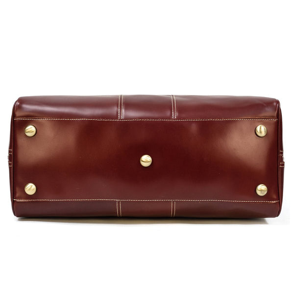 Leather Weekender Bag |