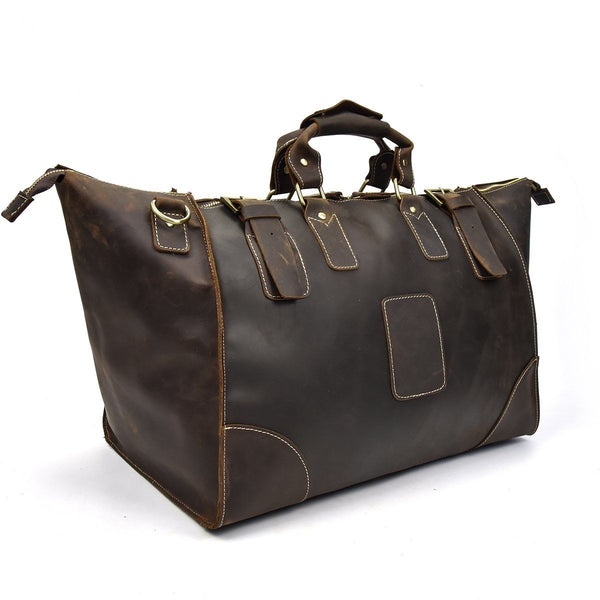 Leather Duffel Bag |