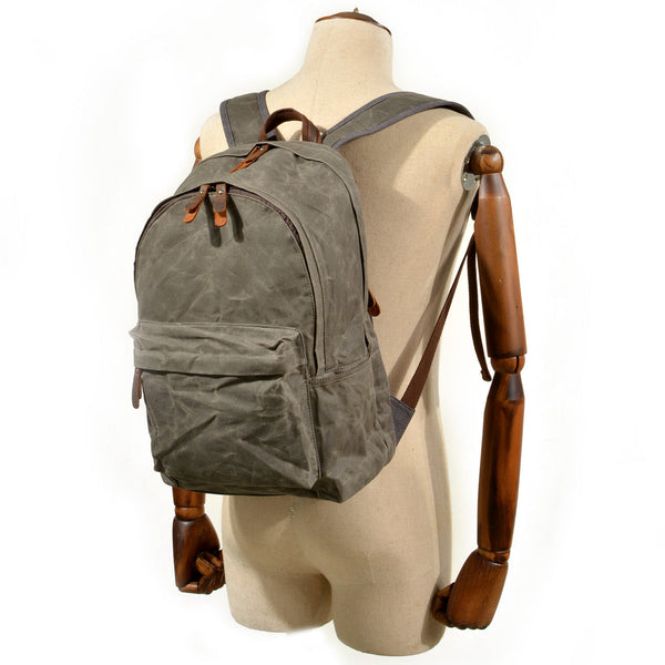 Vintage Canvas Bookbag | 