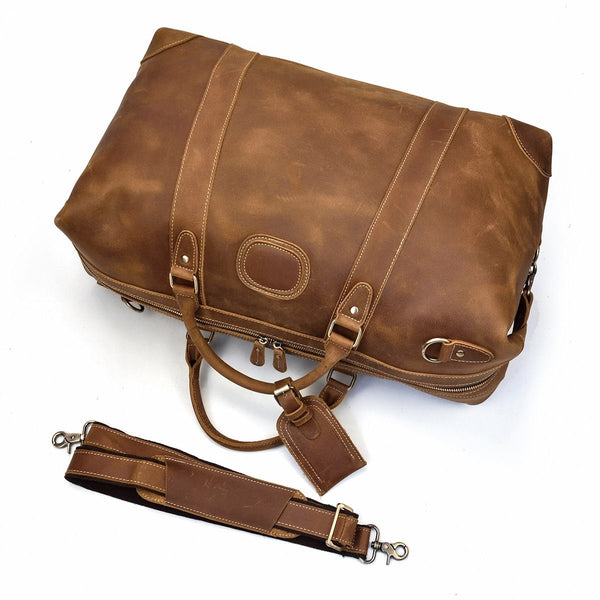 Leather Holdall Bag |