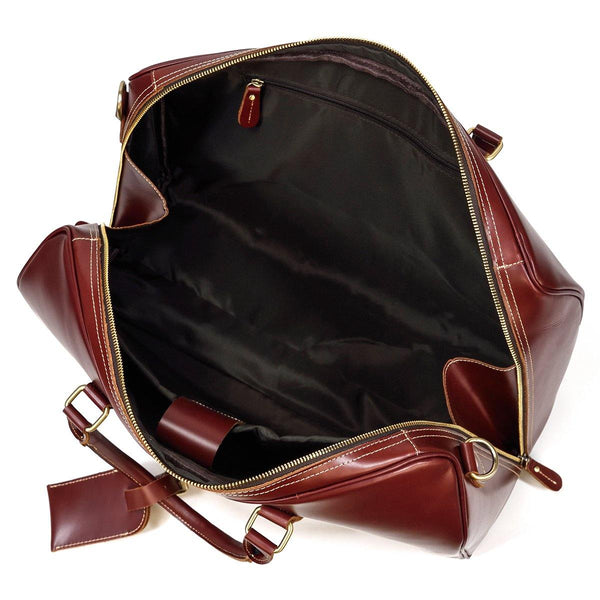 Leather Weekender Bag |