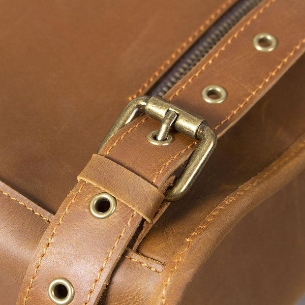 Leather Business Backpack |