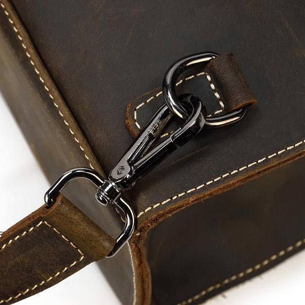 Leather Rucksack Handbag |