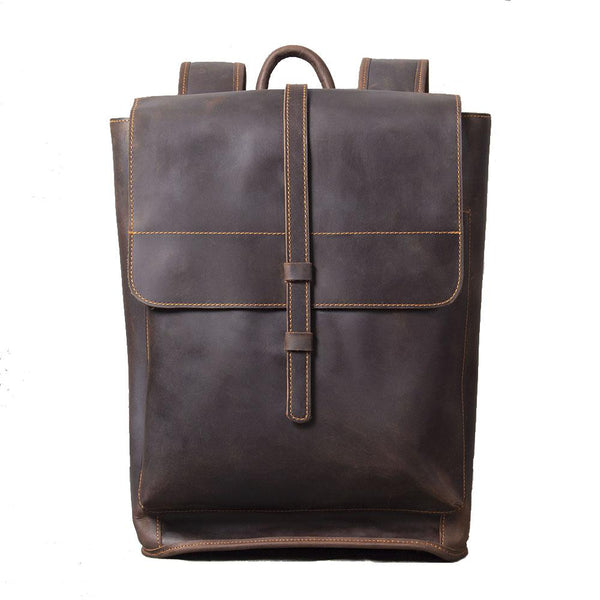 Leather Business Backpack |