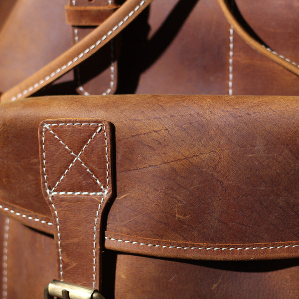 Leather Knapsack |