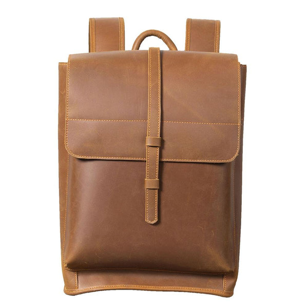 Leather Business Backpack |