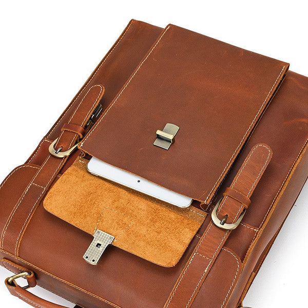 Leather Convertible Backpack |