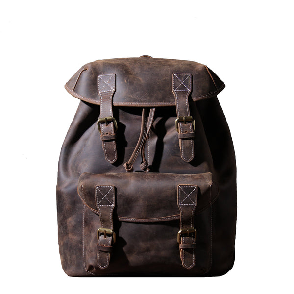 Leather Knapsack |