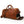 Brown Leather Duffle Bag |