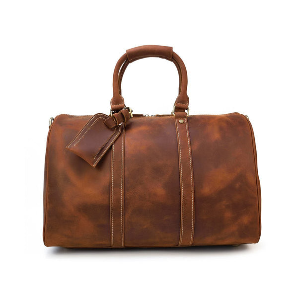 Leather Duffle Bag |