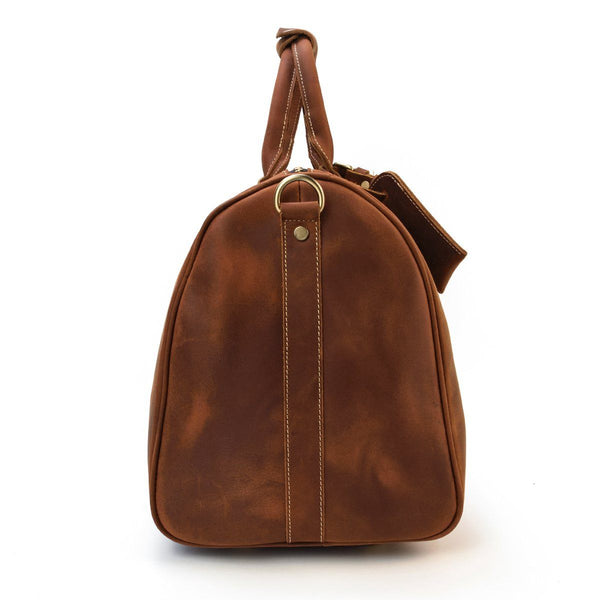 Leather Duffle Bag |