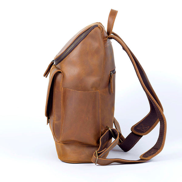 Leather Work Backpack |