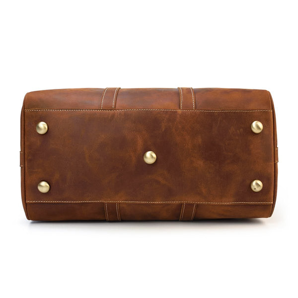 Leather Duffle Bag |