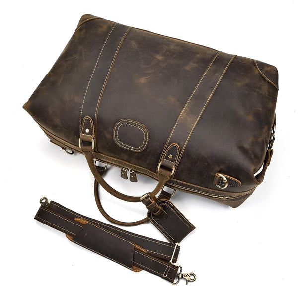 Leather Holdall Bag |