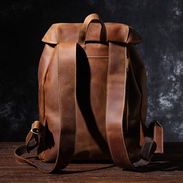 Leather Knapsack |