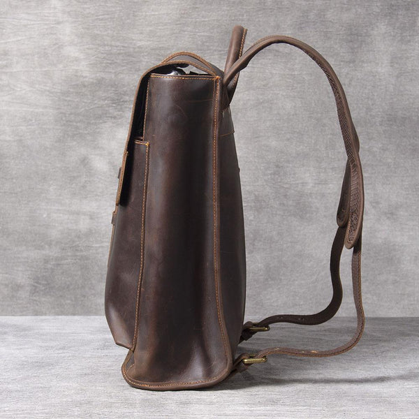 Leather Business Backpack |