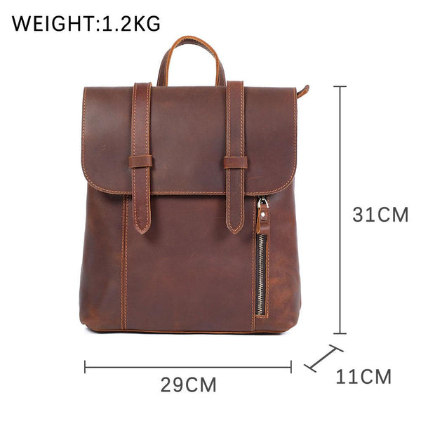 Small Leather Rucksack |