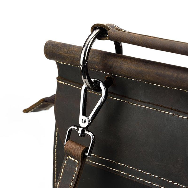 Leather Rucksack Handbag |