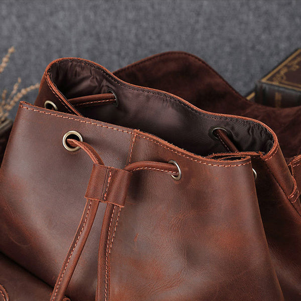 Leather Satchel Backpack |