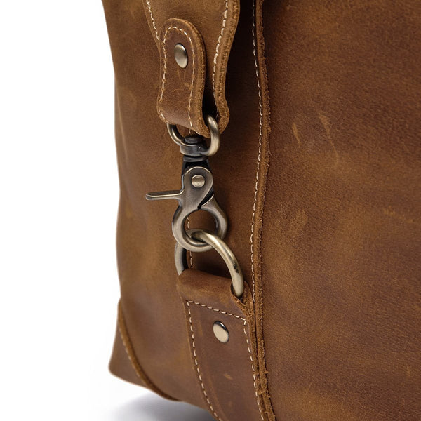 Leather Holdall Bag |