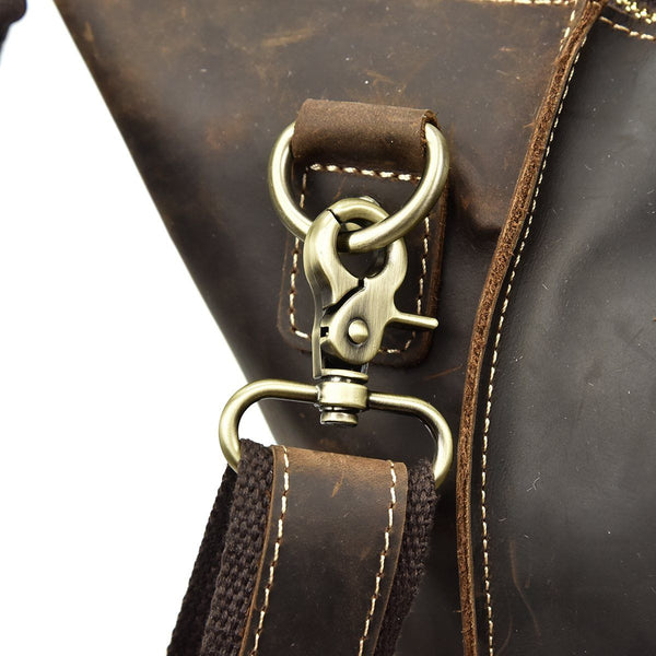 Leather Duffel Bag |