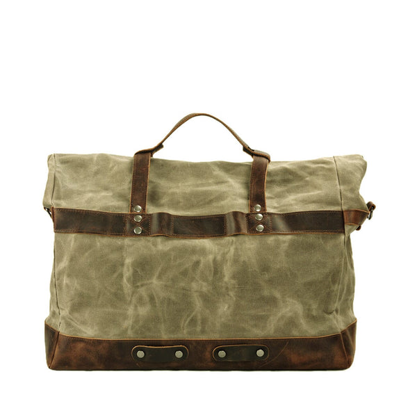 Waxed Canvas Duffle Bag | NUNAVUT