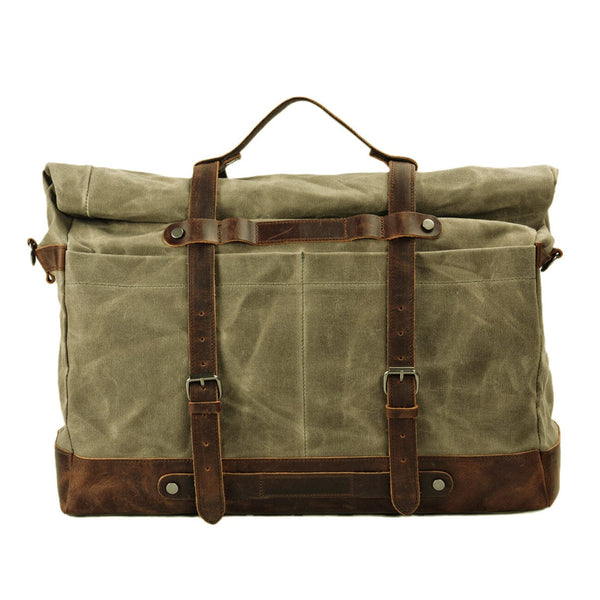 Waxed Canvas Duffle Bag | NUNAVUT