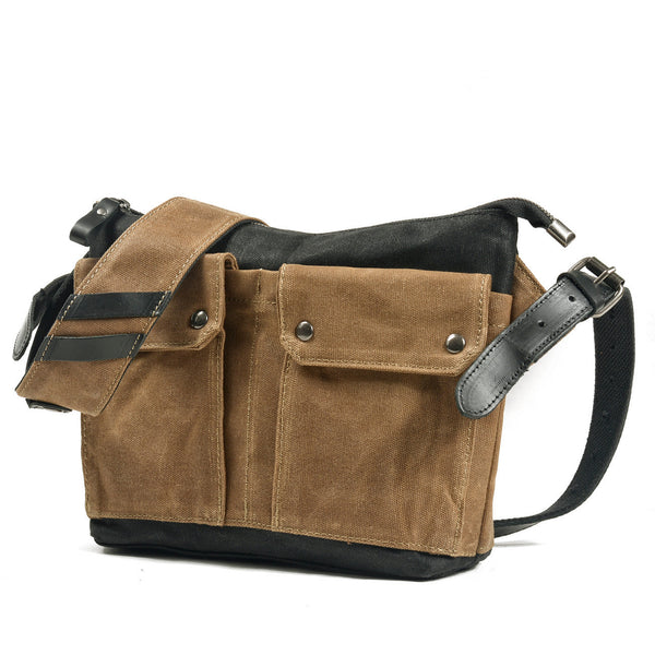 Canvas Crossbody Bag |