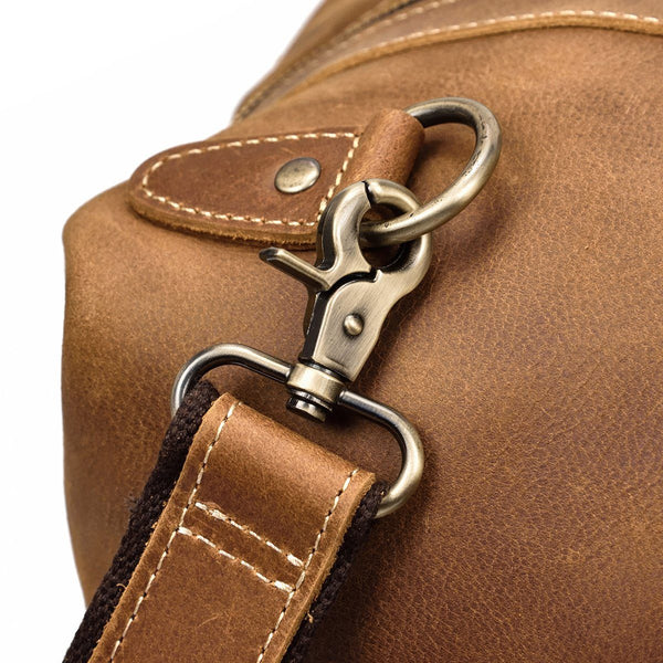 Leather Holdall Bag |