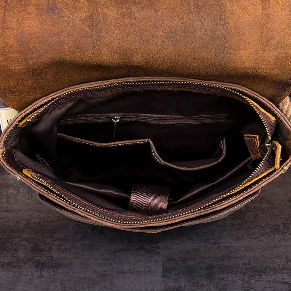 Leather Laptop Bag |