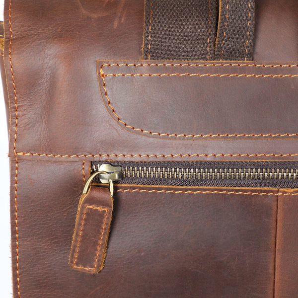 Full Grain Leather Backpack | KAPLAN