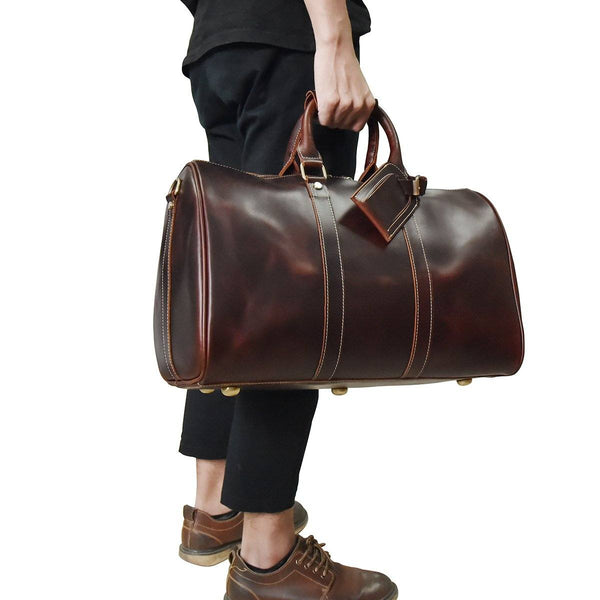 Leather Holdall |