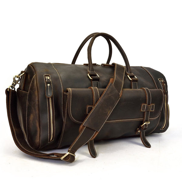 Men's Leather Weekend Bag |