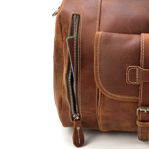 Men's Leather Weekend Bag |