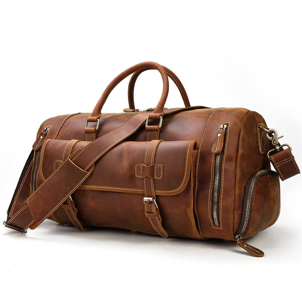 Men's Leather Weekend Bag |