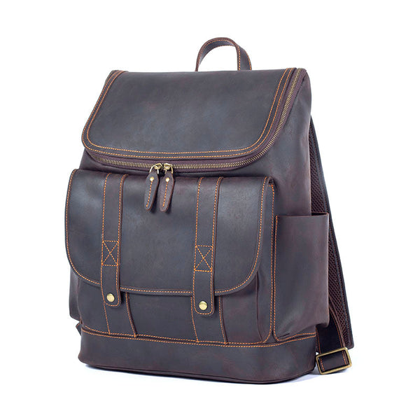 Leather Work Backpack |