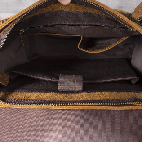 Leather Business Backpack |