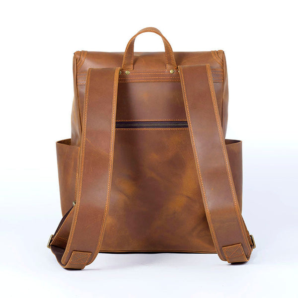 Leather Work Backpack |