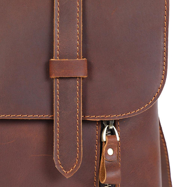 Small Leather Rucksack |